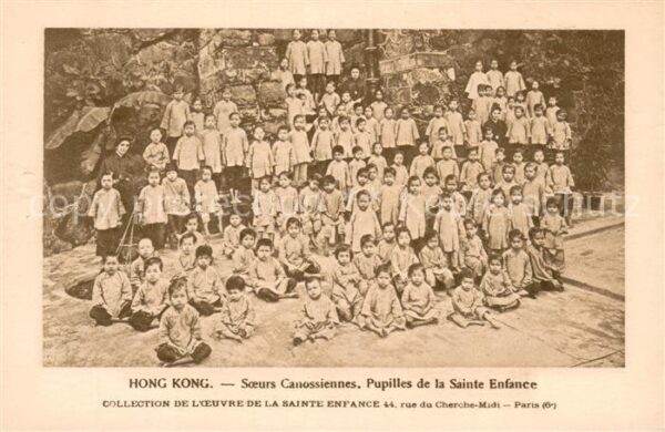 Hongkong Hong-Kong Soeurs Canossiennes Pupilles de la Sain