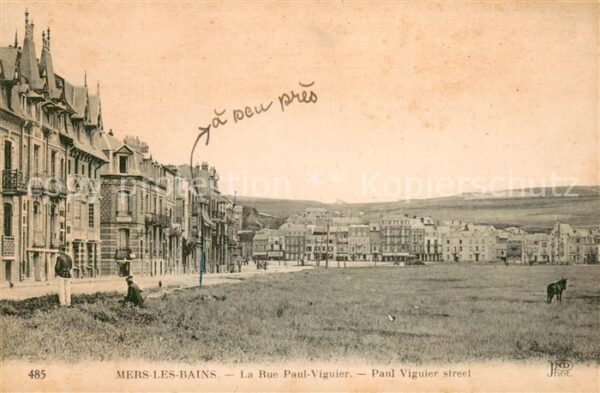 Mers-les-Bains La Rue Paul Viguier