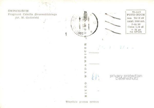 Swinoujscie Swinemuende Fragment Osiedla Grundwaldzkiego – Bild 2