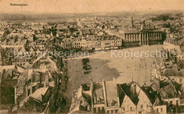 Cambrai 59 Vue generale vers la Place d_Armes