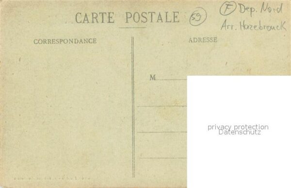 Merville 59 Les ruines de l'Eglise – Bild 2