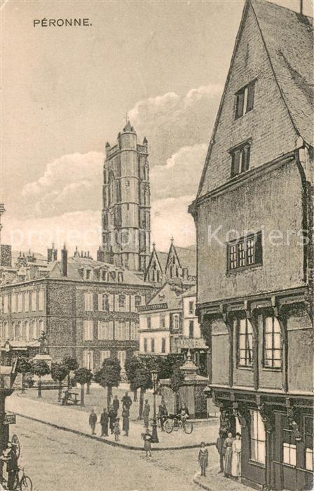 Peronne 80 Somme Vue partielle