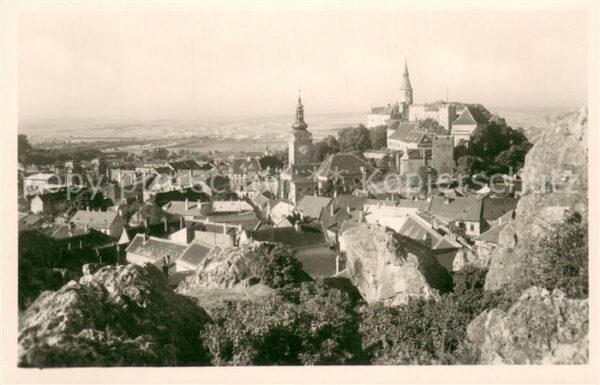Mikulov Nikolsburg Czechia Panorama
