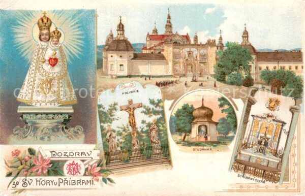 Pribram Sv Hory u Pribrami Kalvarie Studanka St