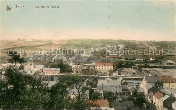 Thuin Wallonie Vue vers le Waibes
