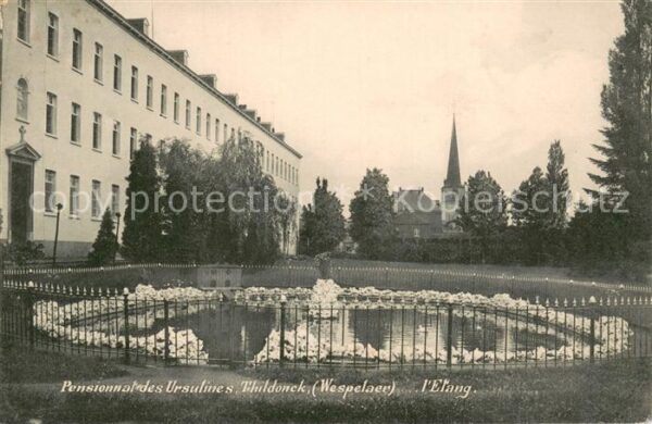 Thildonck Vlaams-Brabant Pensionnat des Ursulines l'Etang