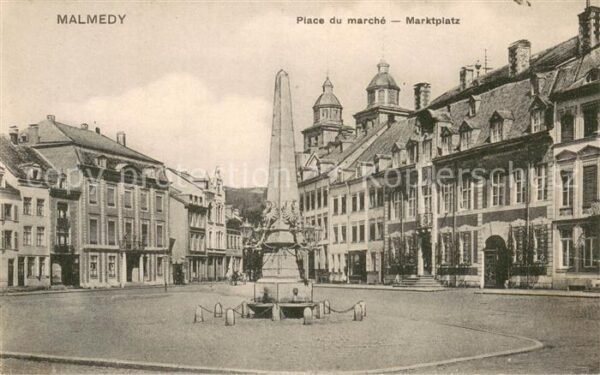 Malmedy Wallonie Place du marche