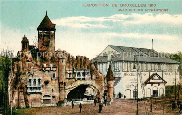 Bruxelles Bruessel Exposition de Bruxelles Quartier des At