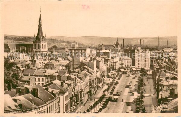 Liege Luettich Vue aerienne