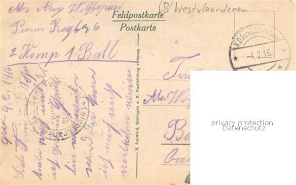 Langemark Zerstörung im WK1 – Bild 2
