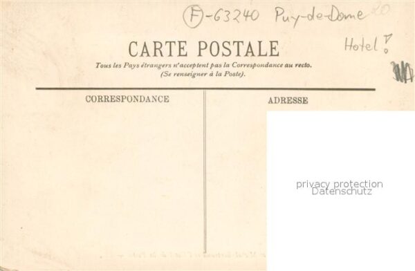 Le Mont-Dore Puy de Dome La Place Michel Bertrand et l’Hotel de – Bild 2