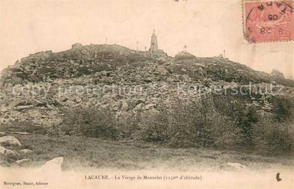 Lacaune les Bains La Vierge de Montaler