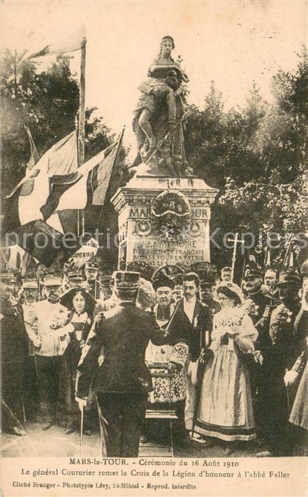 Mars-la-Tour Ceremonie du 16 Aout 1910