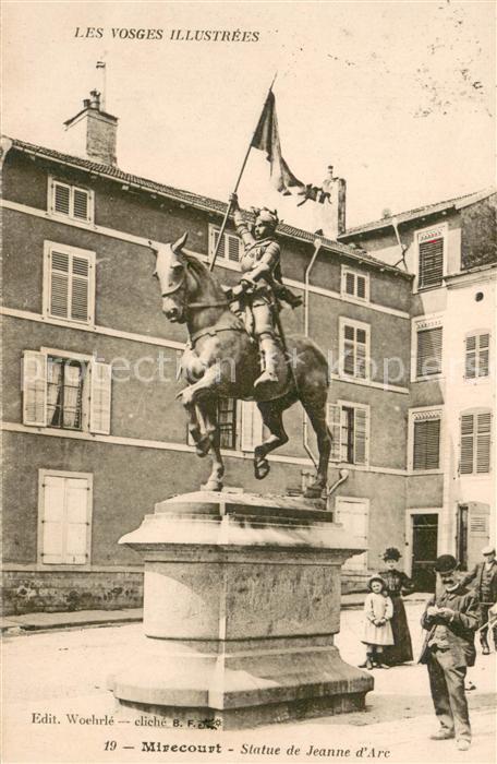 Mirecourt 88 Statue de Jeanne d_Arc