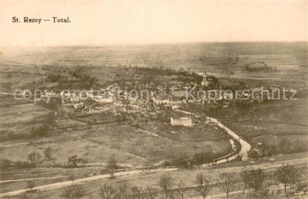 St-Remy Deux-Sevres Fliegeraufnahme
