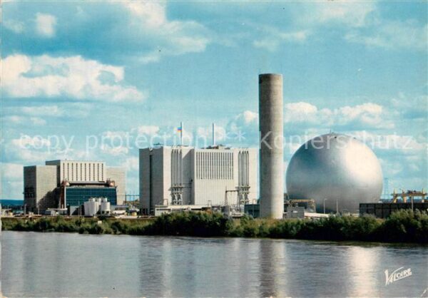 Avoine d Indre-et-Loire La centrale nucleaire au bord de la Loi