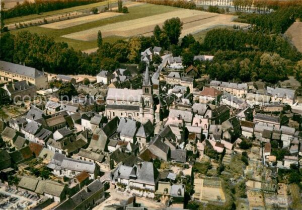 Monts d Indre-et-Loire Vue generale aerienne