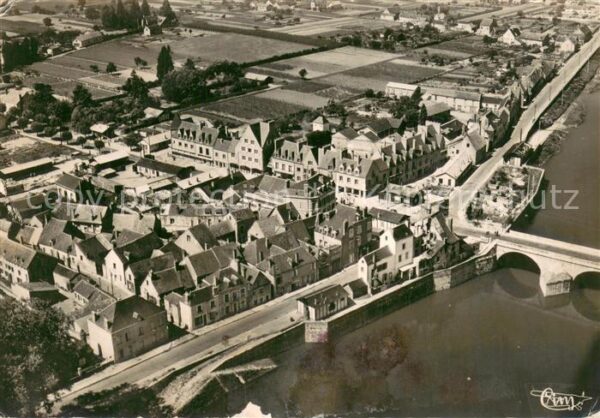 Gien 45 Vue aerienne Quartier du Berry