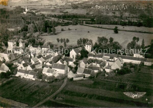Trucy-sur-Yonne Vue generale aerienne