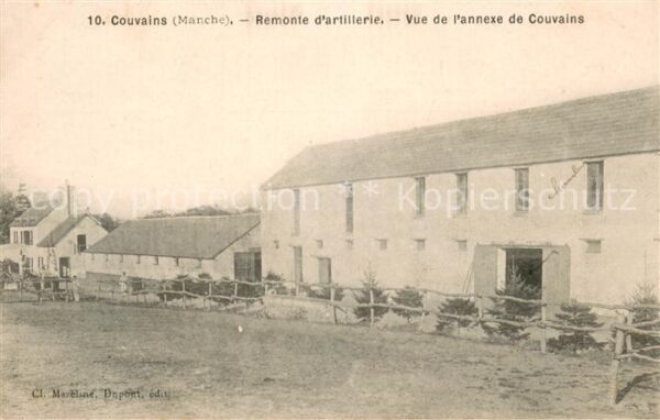 Couvains Manche Remonte d’artillery Vue de l’annexe de