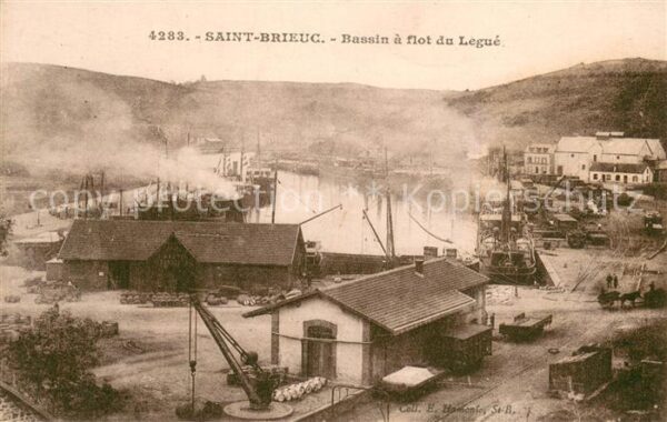 Saint-Brieuc Cotes-d Armor Bassin a flot du Legue