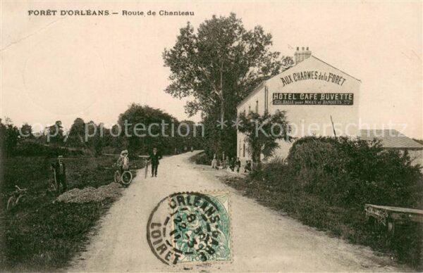 Orleans Loiret Foret d’OrleansRoute de Chanteau