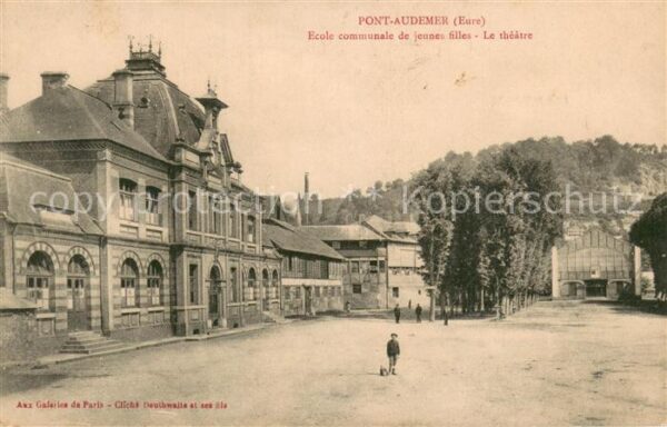 Pont-Audemer Ecole communale de jeunes filles Le the