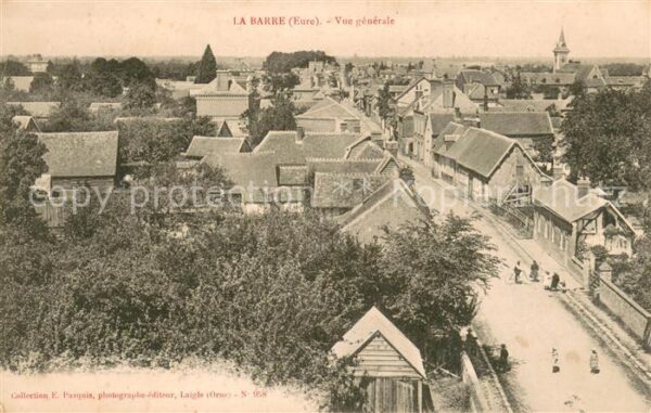 La Barre-en-Ouche Vue generale