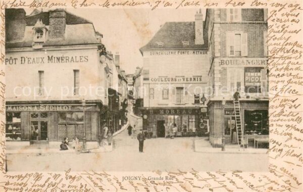 Joigny 89 Yonne Grande Rue