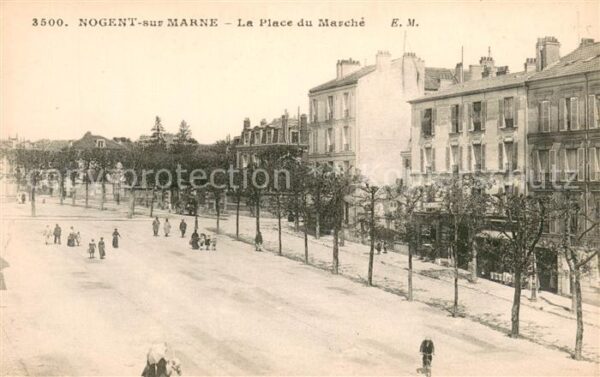 Nogent-sur-Marne 94 La Place du Marche