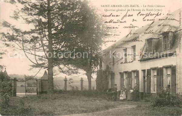 Saint Amand les Eaux Le Petit Chateau Quartier general de l’