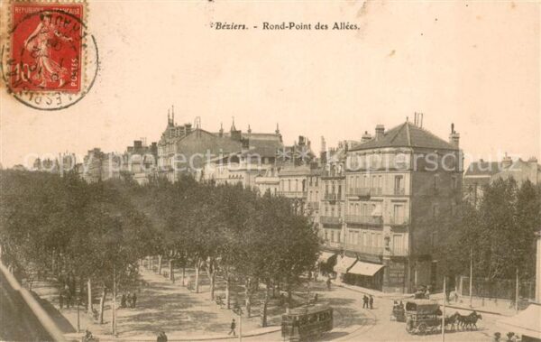 Beziers Rond Point des Allees