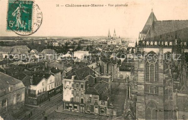 Chalons-sur-Marne Vue generale