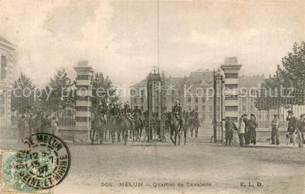 Melun 77 Quartier de Cavalerie
