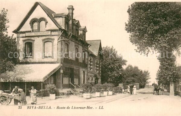 Riva-Bella 14 Ouistreham Route de Lion sur Mer Cafe Restaurant