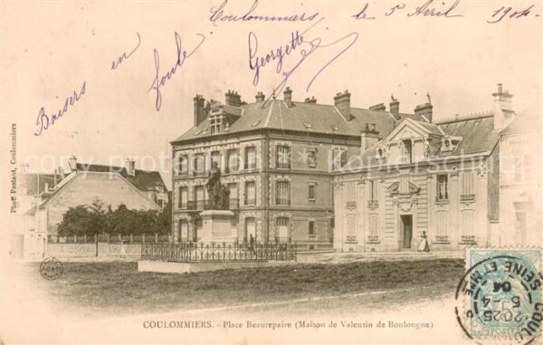 Coulommiers 77 Place Beaurepaire Maison de Valentin de
