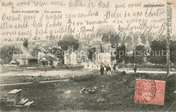 Saint-Florentin 89 Vue generale