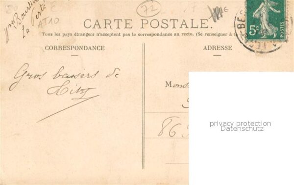 La Ferte-Bernard Entree du Mail et Rue Denfert Rochereau – Bild 2