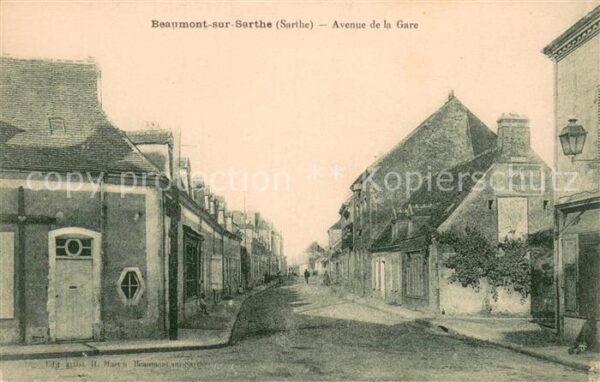 Beaumont-sur-Sarthe Avenue de la Gare
