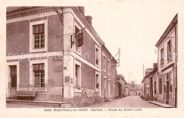 Montreuil-le-Henri Route du Grand Luce