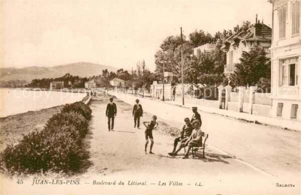 Juan-les-Pins Antibes 06 Boulevard du Littoral Les Villas