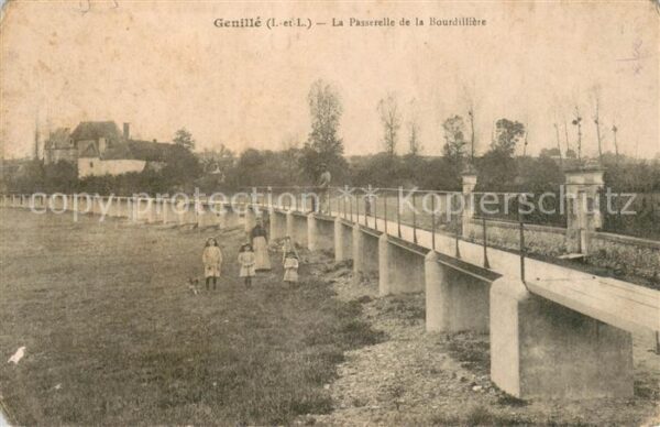Genille La Passerelle de la Bourdilliere