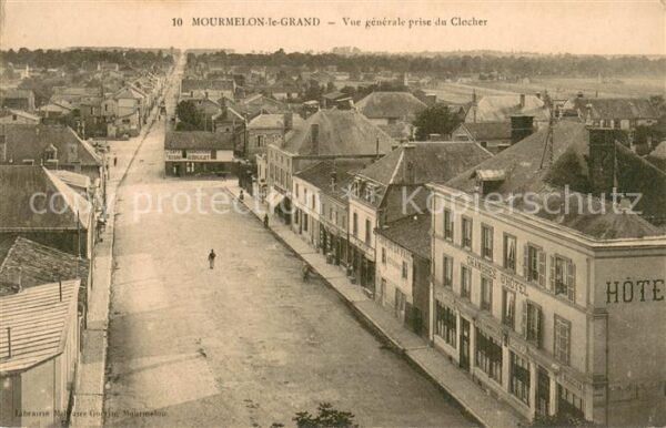 Mourmelon-le-Grand Vue generale prise du Clocher