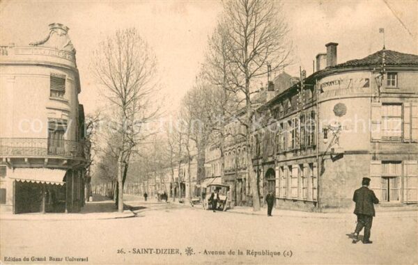 Saint-Dizier Haute-Marne Avenue de la Republique