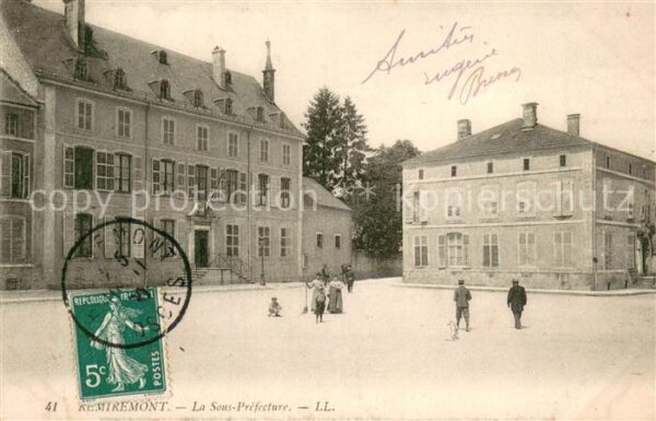 Remiremont 88 Vosges La Sous Prefecture