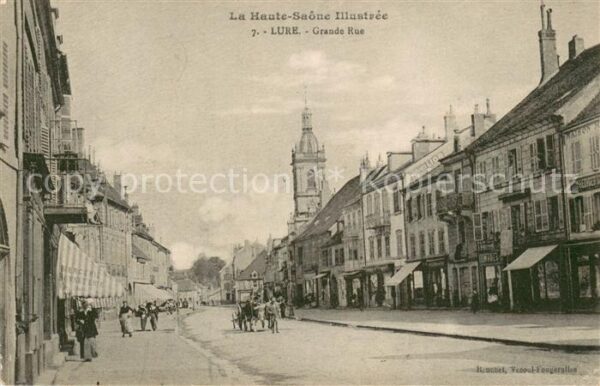 Lure Haute-Saone Grande Rue