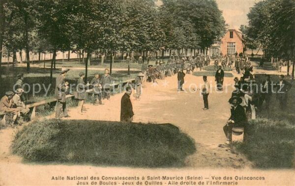 Saint-Maurice 55 Asile National des Convalescents Vue de