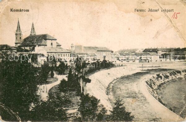 Komarom Komarno Slovakia Panorama