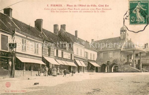 Fismes Place de l’Hotel de Ville