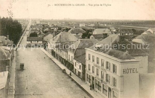 Mourmelon-le-Grand Vue prise de l'Eglise